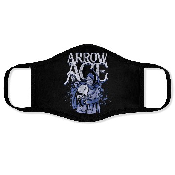 Discover Archery Archer Arrow Ace Face Masks