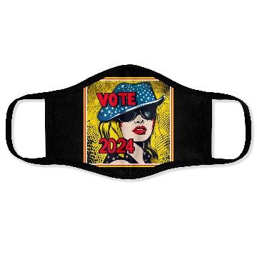 Discover Vote 2024 Election Face Masks 00013