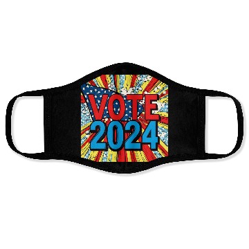 Discover Vote 2024 Election Face Masks 0003