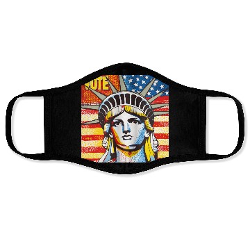 Discover Vote 2024 Election Face Masks 0002