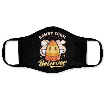 Discover Candy Corn Candy Corn Believer Face Masks