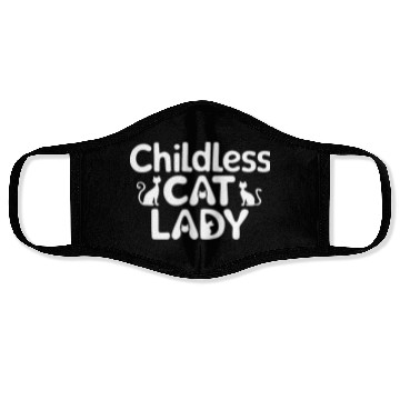 Discover Childless Cat lady Kamala Harris Face Masks