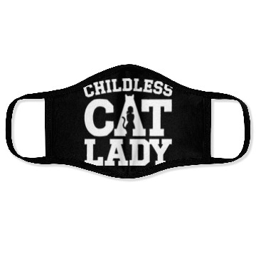 Discover Childless Cat lady Kamala Harris Face Masks