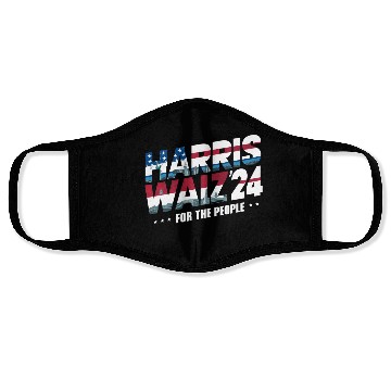 Discover Harris Walz 2024 Kamala Harris Face Masks
