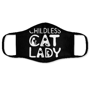 Discover Childless Cat lady Kamala Harris Face Masks