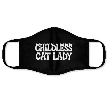 Discover Childless Cat lady Kamala Harris Face Masks