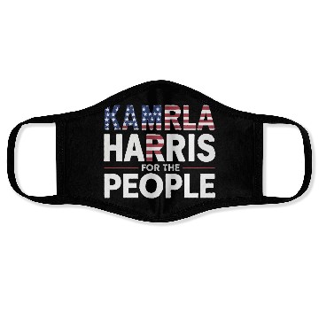 Discover Kamala Harris for the People Face Masks