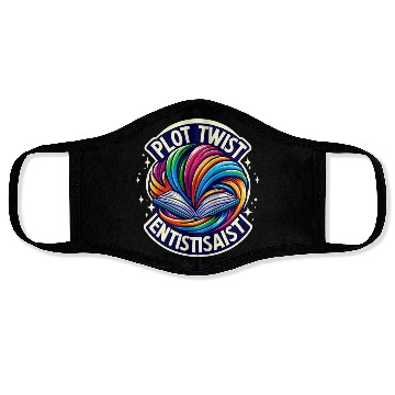 Discover Plot Twist Enthusiast ,Creative Writing Wear Face Masks