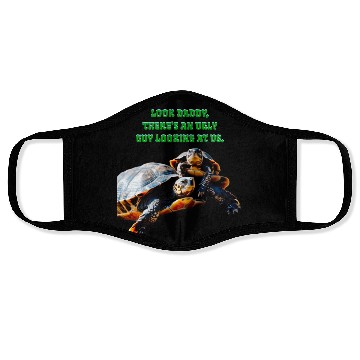 Discover Turtle and her son Face Masks