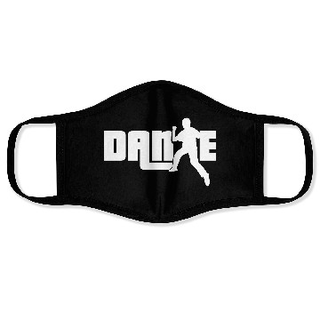 Discover Dance Text Party Man Celebration Dancing Quote Fun Face Masks