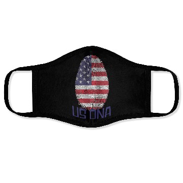 Discover US DNA - Love America Face Masks