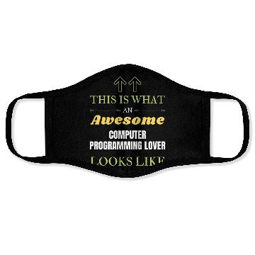 Discover Computer programming Face Masks