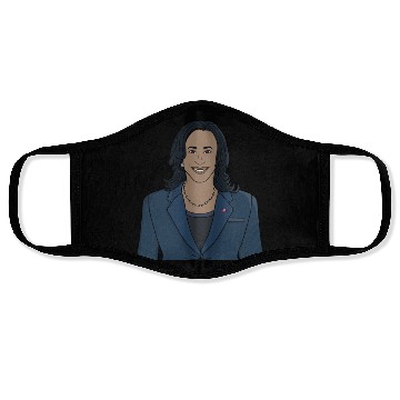 Discover Vote for Kamala Harris in the US presidential elec Face Masks