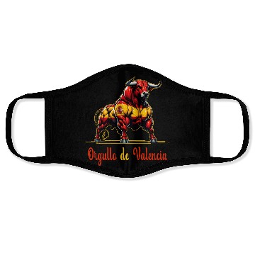 Discover The pride Valencia flag design Face Masks