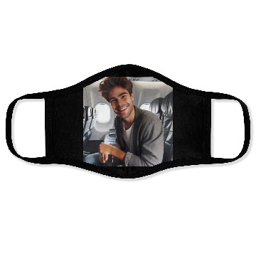 Discover Boy Flying Solo Face Masks