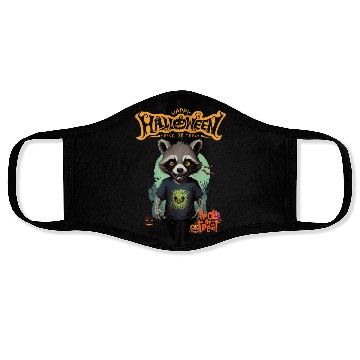 Discover Trick or Treat Raccoon Face Masks