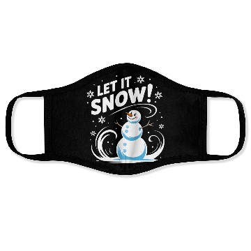 Discover Let It Snow! Face Masks