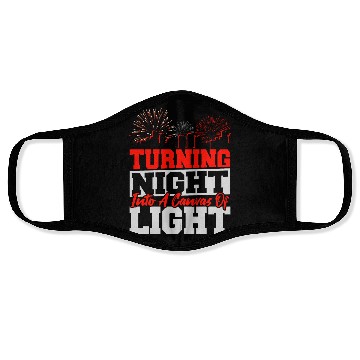 Discover Pyrotechnician Firecracker Pyro Crew Face Masks