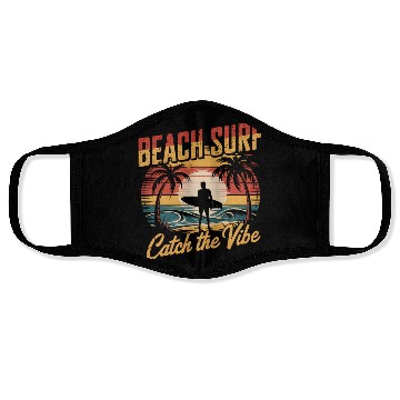 Discover Beach Surf Face Masks