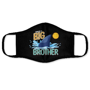 Discover Promoted to Big Brother Shark. Face Masks