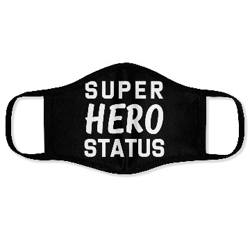 Discover Super Hero Status Face Masks