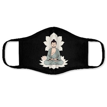 Discover Buddha Design Face Masks
