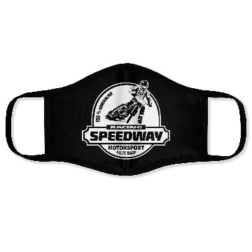 Discover Motorcycle Speedway Racing Face Masks