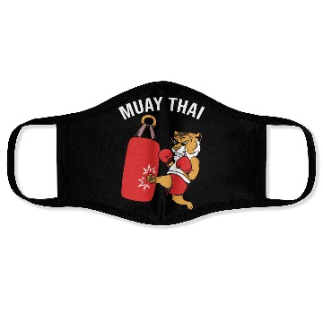 Discover Tiger Kick Boxing Muay Thai Coach Face Masks