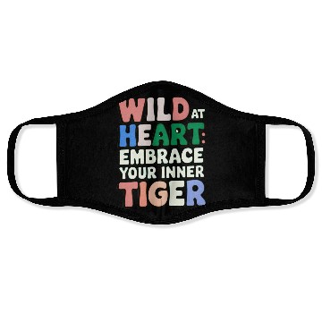 Discover Wild at Heart Embrace : Your Inner Tiger Face Masks