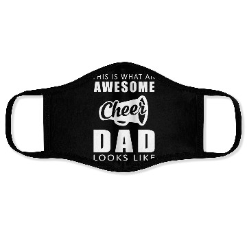 Discover awesome cheer dad Face Masks