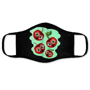 Discover CHERRIES SURPRISE FAMILY Face Masks