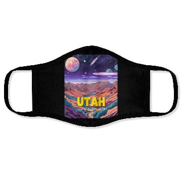 Discover Utah: Nature and City. Face Masks