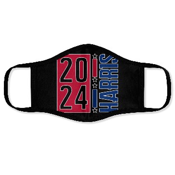 Discover Kamala Harris 2024 Madam President Face Masks