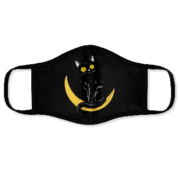 Discover Black Cat Magic Face Masks