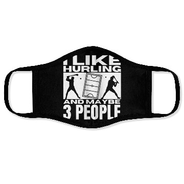 Discover I Like Hurling And Maybe 3 People Funny Hurling Face Masks