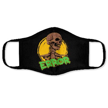 Discover skeleton back from the dead Face Masks