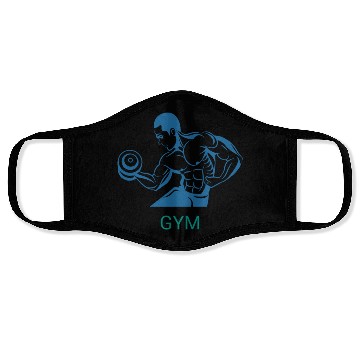 Discover GYM AMAZING ART DESIGN Face Masks