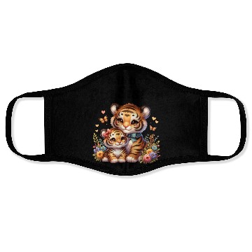 Discover I'm Going To Be A Big Sister Sweet Tigers Face Masks