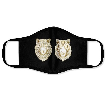 Discover Tiger heads Face Masks