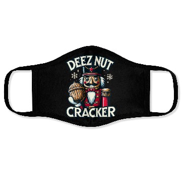 Discover Deez Nut Nutcracker Meme Face Masks: Funny Christmas