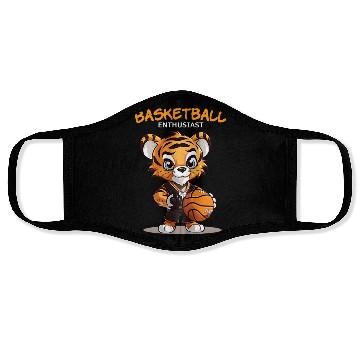 Discover Basketball Enthusiast Face Masks