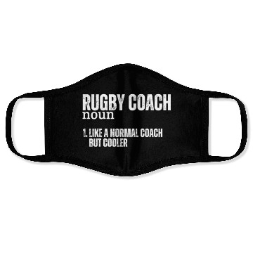 Discover Rugby Coach Definition Funny Rugby Face Masks