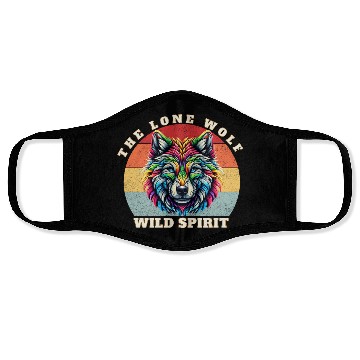 Discover The Lone Wolf Face Masks