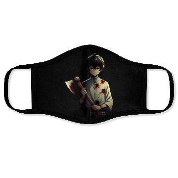 Discover Anime boy & Axe Face Masks