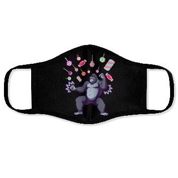 Discover Gorilla candy Face Masks