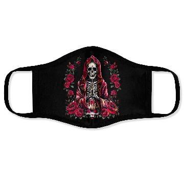 Discover la Santa Muerte Saint Death Face Masks
