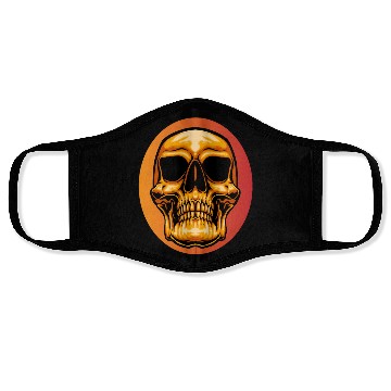 Discover Halloween skull Novelty Skull Graphic design Face Masks