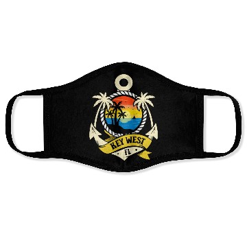 Discover KEY-WEST FLORIDA Sunshine-State West Keys Face Masks