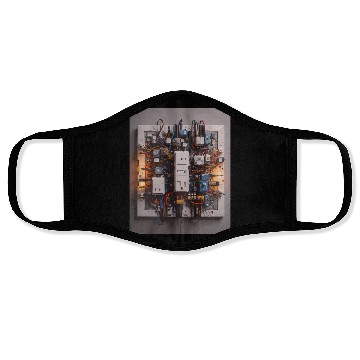 Discover Tangled Currents of Innovation Face Masks