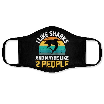 Discover Shark Lover Face Masks